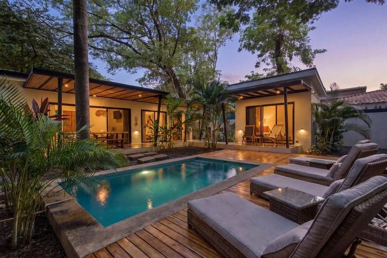 Casa Tatou - Tropical Modern Residence with Private Pool in Playa Potrero, Guanacaste, Costa Rica.