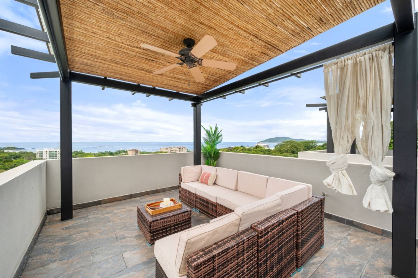 Luxury 3-Bedroom Ocean View Condo with Private Rooftop in Tamarindo, Guanacaste, Costa Rica