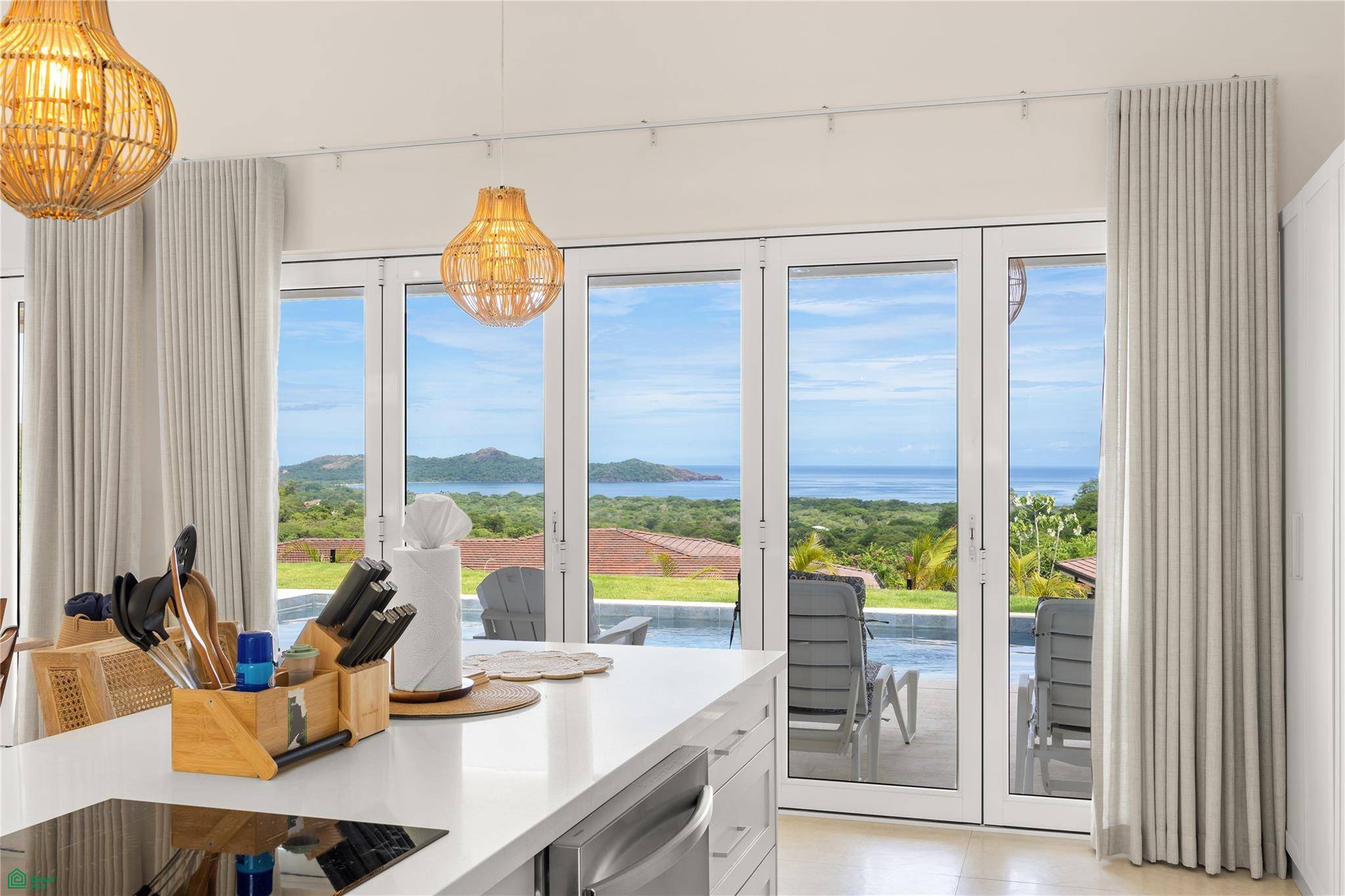 Dos Rios 29 - Ocean View Home with Private Pool, Mar Vista, Guanacaste, Costa Rica.