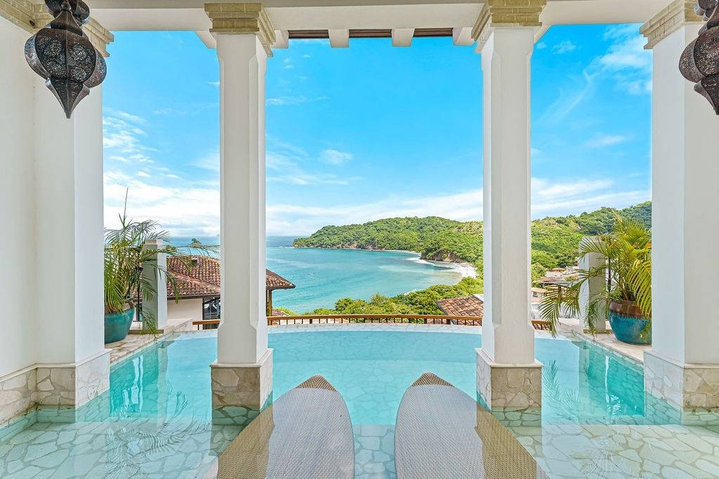 Villa Santorini -Architectural Oceanview Estate in Las Catalinas, Guanacaste, Costa Rica