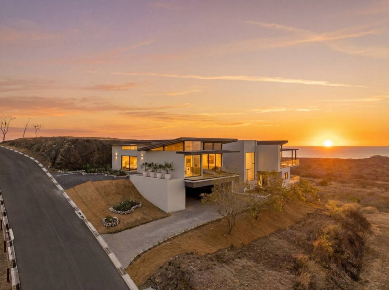 Modern Oceanview Masterpiece in Las Ventanas de Playa Grande, Guanacaste, Costa Rica